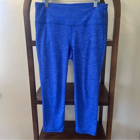 Athleta Pants - Athleta Cropped Leggings, Cobalt, Size M